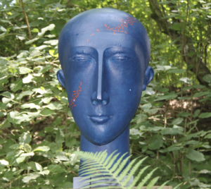 Using sculpture in garden
